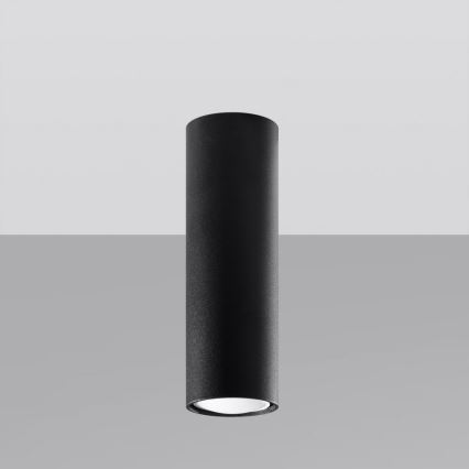 Spotlampe LAGOS 1xGU10/10W/230V 20 cm sort