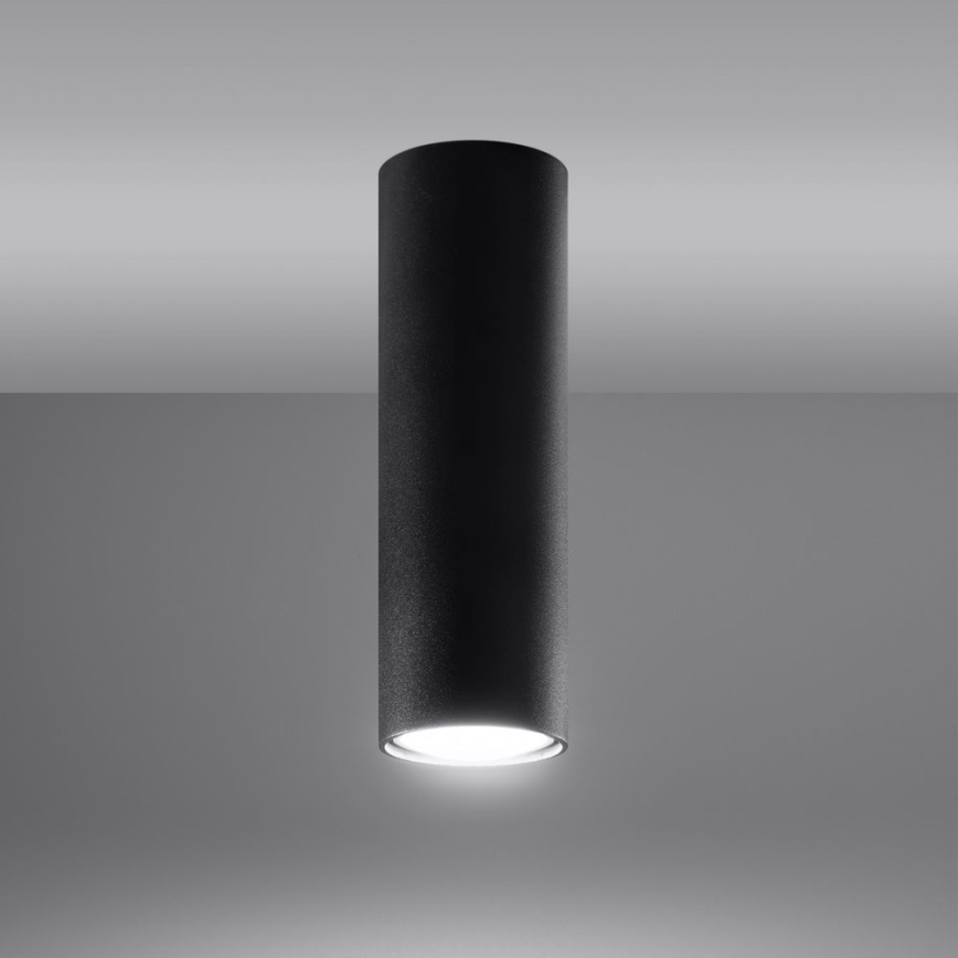 Spotlampe LAGOS 1xGU10/10W/230V 20 cm sort
