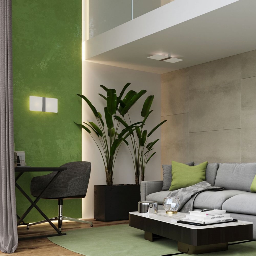 Væglampe AZALIA 2xG9/40W/230V