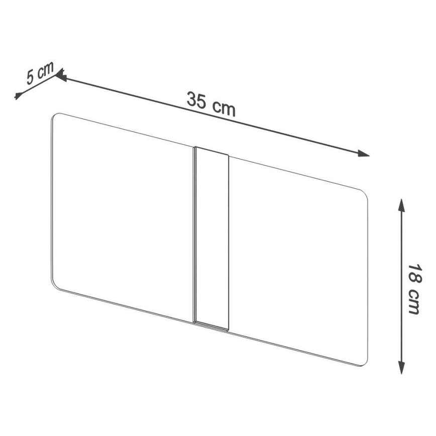 Væglampe AZALIA 2xG9/40W/230V