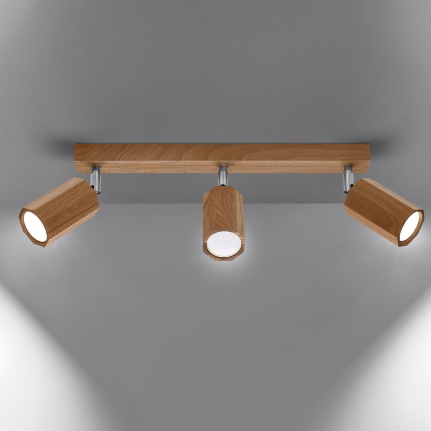 Spotlampe ZEKE 3xGU10/40W/230V eg