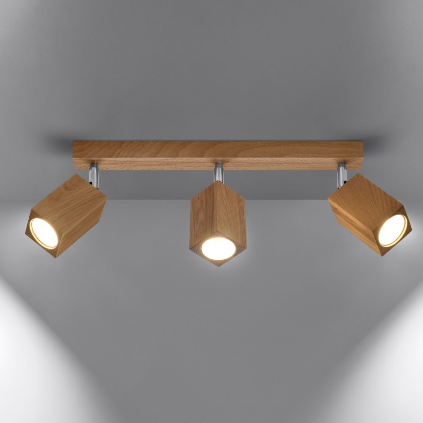 Spotlampe KEKE 3xGU10/40W/230V eg