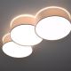 Loftlampe CIRCLE 6xE27/60W/230V hvid