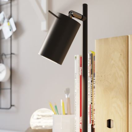Bordlampe RING 1xGU10/10W/230V sort