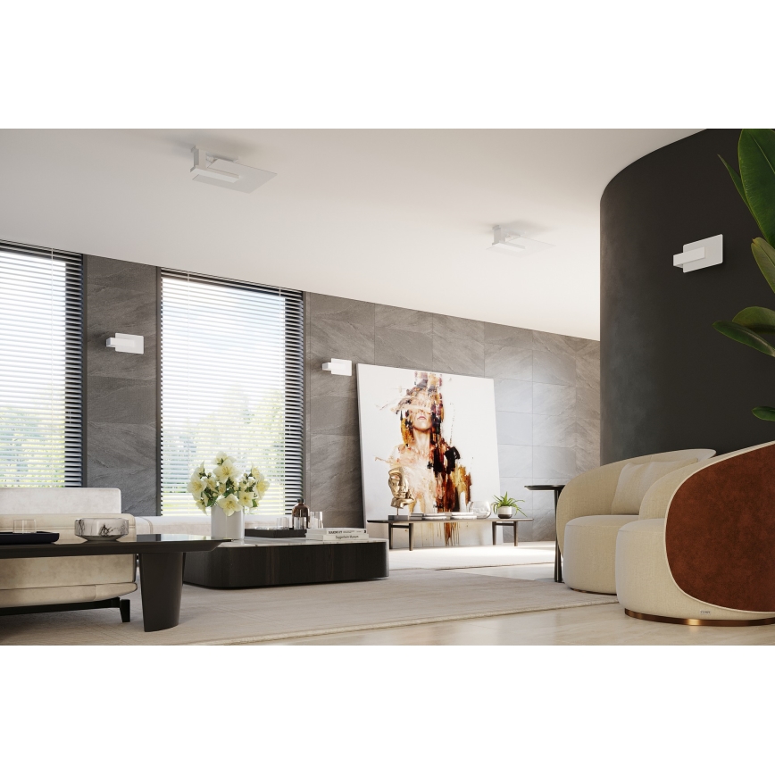 Væglampe LAPPO 1xE14/10W/230V, hvid