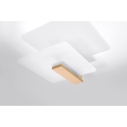 Loftlampe LAPPO 2xE27/15W/230V beige