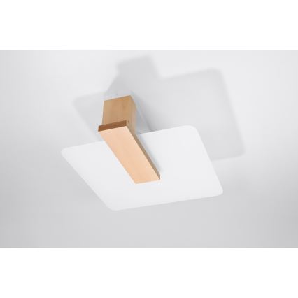 Loftlampe LAPPO 2xE27/15W/230V beige