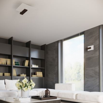 Loftlampe LAPPO 2xE27/15W/230V wenge