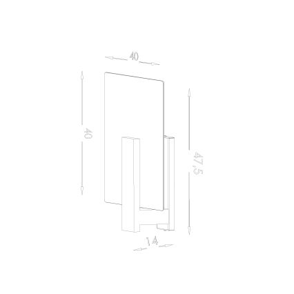 Loftlampe LAPPO 2xE27/15W/230V wenge