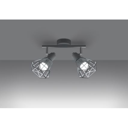 Spotlampe ARTEMIS 2xE14/40W/230V hvid