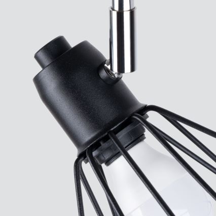 Spotlampe ARTEMIS 2xE14/40W/230V sort