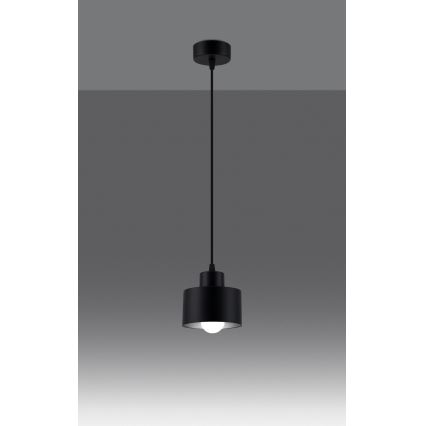 Pendel SAVAR 1xE27/60W/230V sort