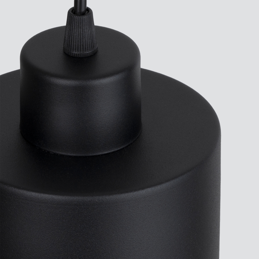 Loftlampe på kabel SAVAR 3xE27/60W/230V sort