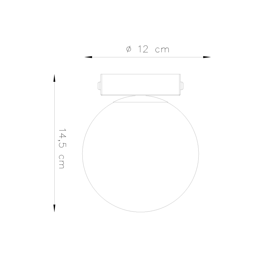 Loftlampe YOLI 1xG9/12W/230V hvid