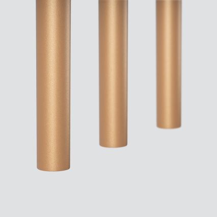 Pendel PASTELO 3xG9/8W/230V guldfarvet