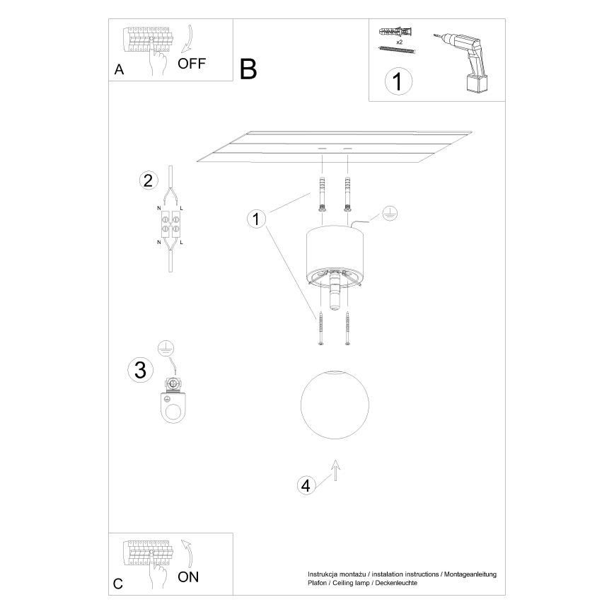 Spotlampe BOOMO 1xG9/8W/230V bøg