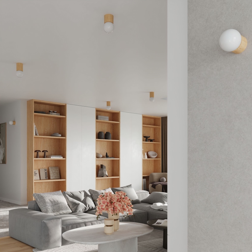 Spotlampe BOOMO 1xG9/8W/230V bøg