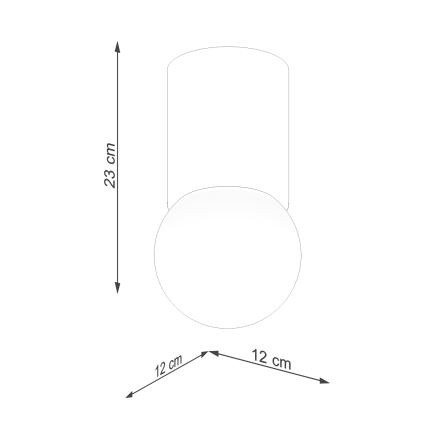 Spotlampe BOOMO 1xG9/8W/230V bøg