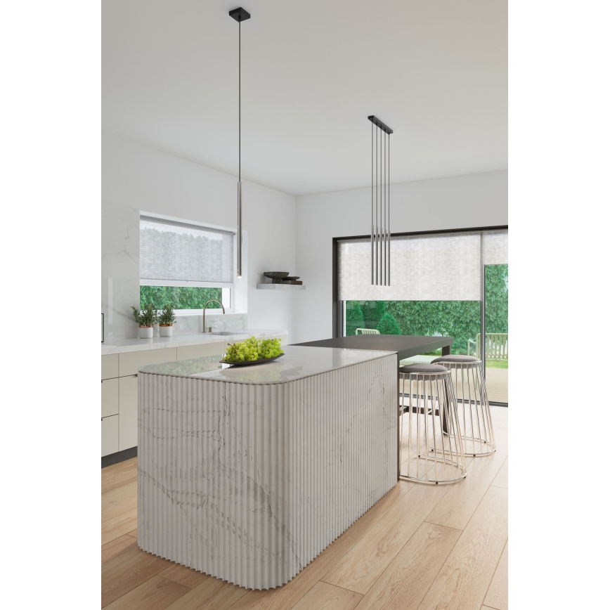 Pendel PASTELO 1xG9/8W/230V skinnende krom