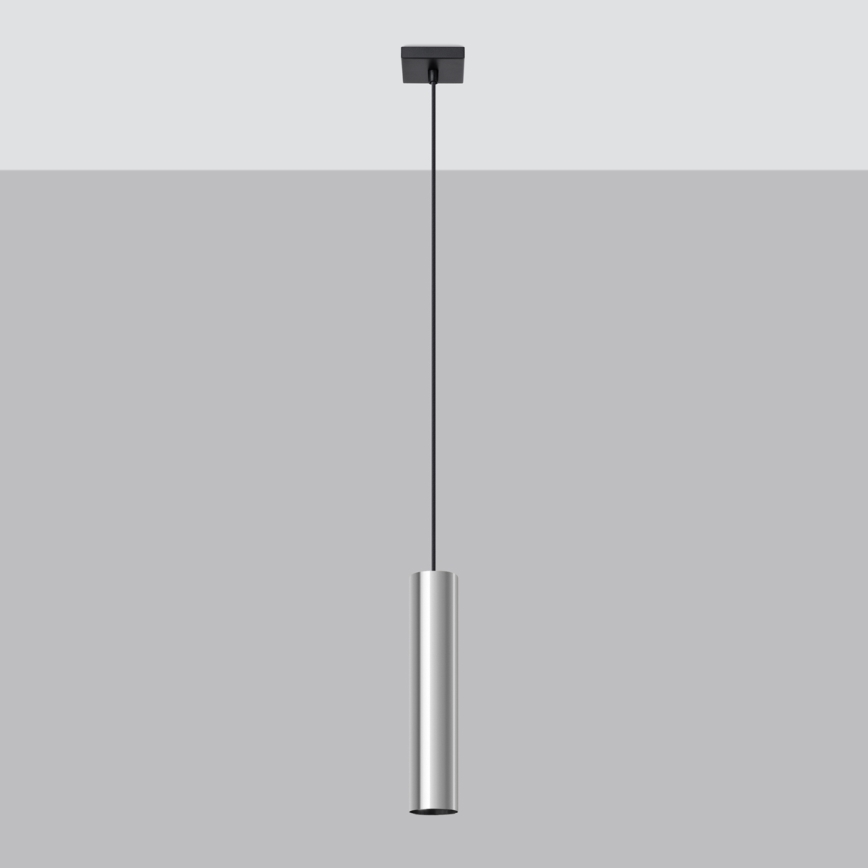 Pendel LAGOS 1xGU10/10W/230V skinnende krom