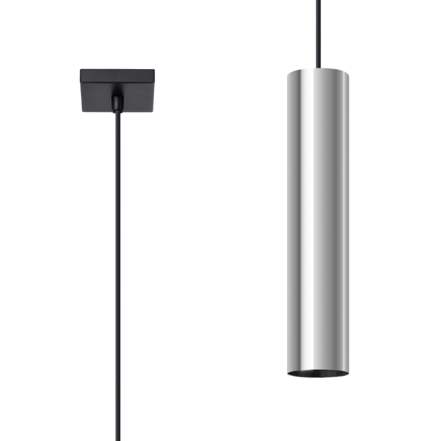 Pendel LAGOS 1xGU10/10W/230V skinnende krom