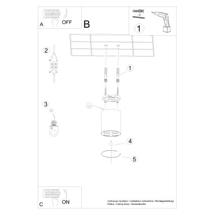 LED spotlampe ZOE LED/9W/230V hvid