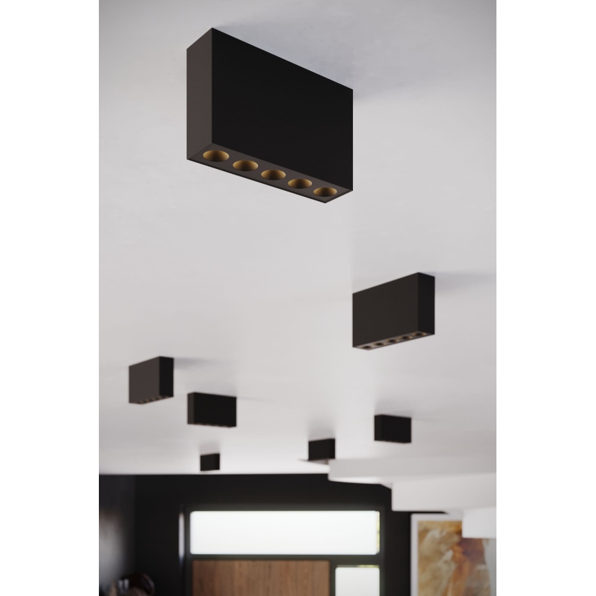 LED spotlampe SOLE LED/11W/230V sort