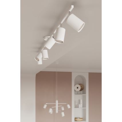 Spotlampe LEMMI 4xGU10/10W/230V hvid