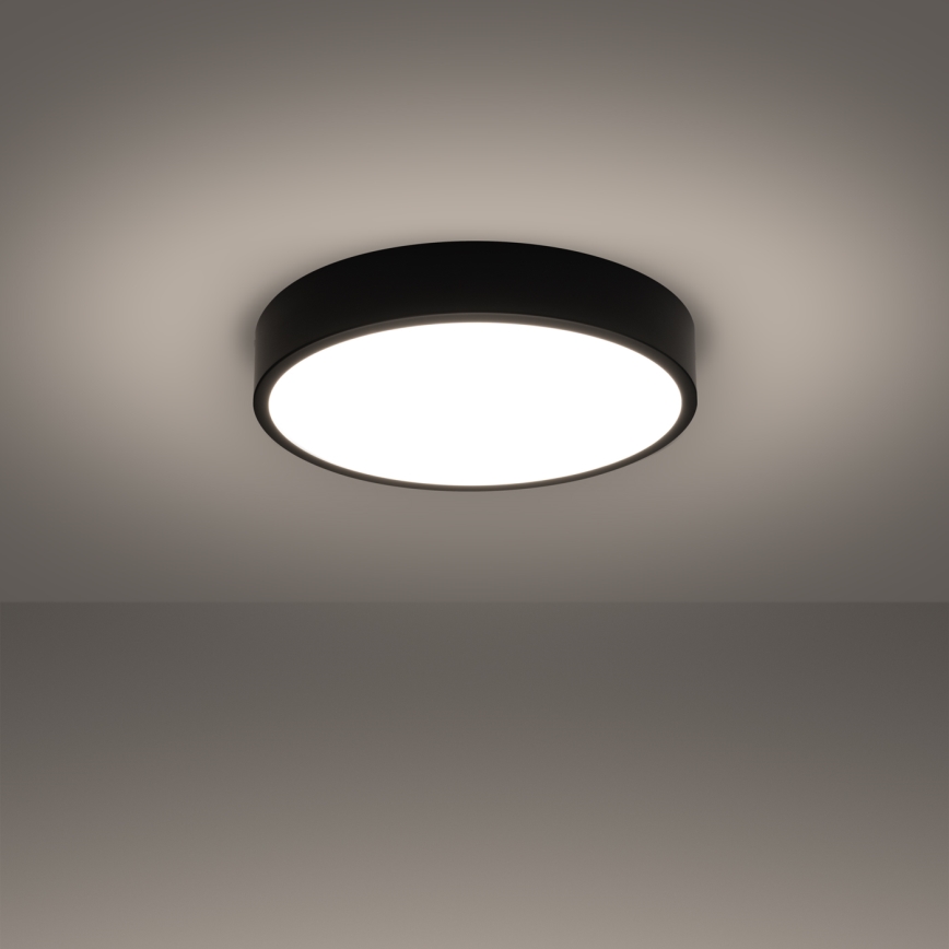 LED-loftlampe ONYX LED/32W/230V, Ø 40 cm, sort