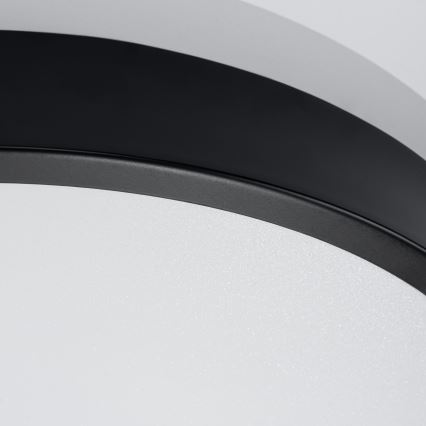 LED-loftlampe ONYX LED/32W/230V, Ø 40 cm, sort