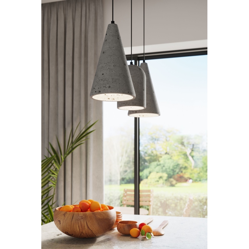 Pendel LOGE 1xE27/15W/230V beton
