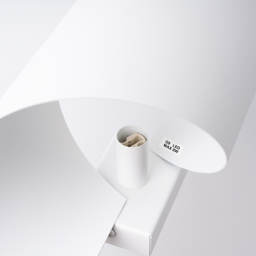Væglampe TALASSA 1xG9/8W/230V hvid
