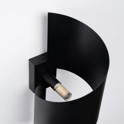 Væglampe TALASSA 1xG9/8W/230V sort
