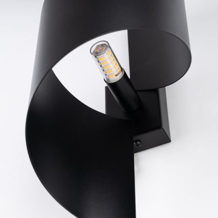 Væglampe TALASSA 1xG9/8W/230V sort