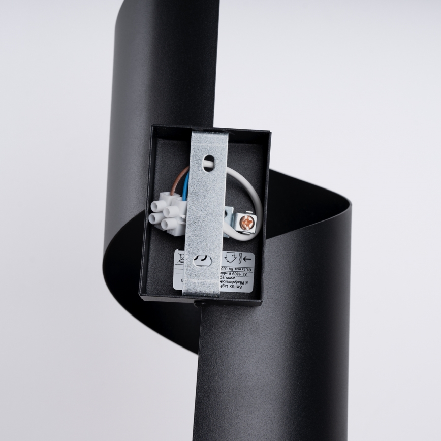 Væglampe TALASSA 1xG9/8W/230V sort