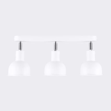 Spotlampe ELBA 3xE27/15W/230V hvid