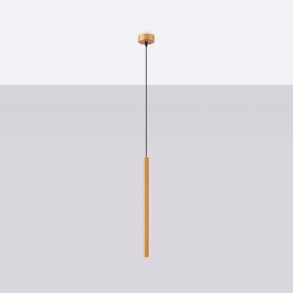 Pendel ARCHE 1xG9/8W/230V guldfarvet