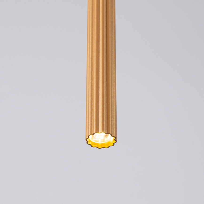 Pendel ARCHE 1xG9/8W/230V guldfarvet
