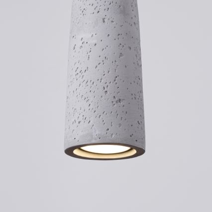 Pendel ELECTRA 1xGU10/10W/230V beton/grå