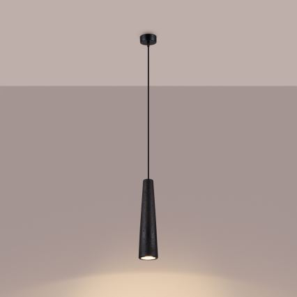 Pendel ELECTRA 1xGU10/10W/230V beton/sort