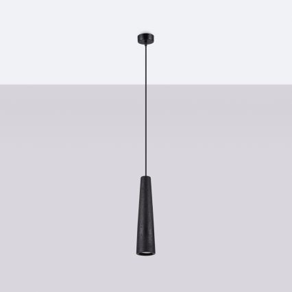 Pendel ELECTRA 1xGU10/10W/230V beton/sort