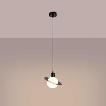 Pendel HYPERION 1xG9/8W/230V sort