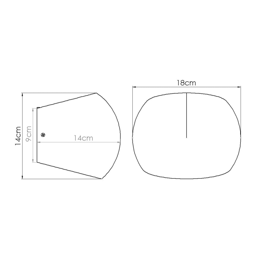 Væglampe GLOBE 2xG9/8W/230V beton/grå