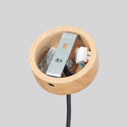 Pendel med ledning MAB 1xE27/15W/230V Ø 22 cm beton/grå