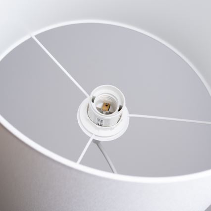 Pendel NOVA 1xE27/15W/230V diameter 30 cm hvid