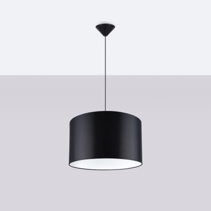 Pendel NOVA 1xE27/15W/230V diameter 40 cm sort
