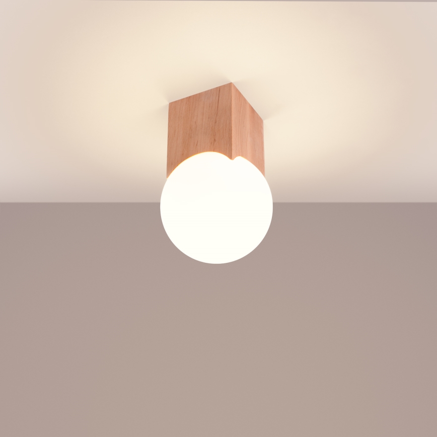 Spotlampe SOLIS 1xG9/8W/230V bøg