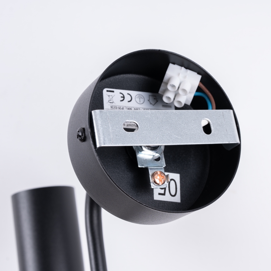 Væglampe VECTOR 1xE27/15W/230V sort