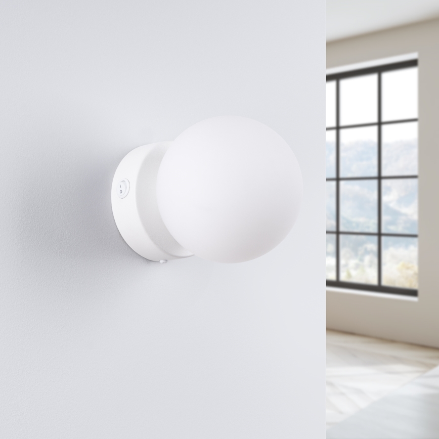 Væglampe YOLI 1xG9/8W/230V hvid