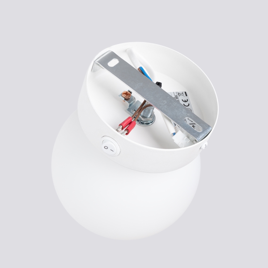 Væglampe YOLI 1xG9/8W/230V hvid